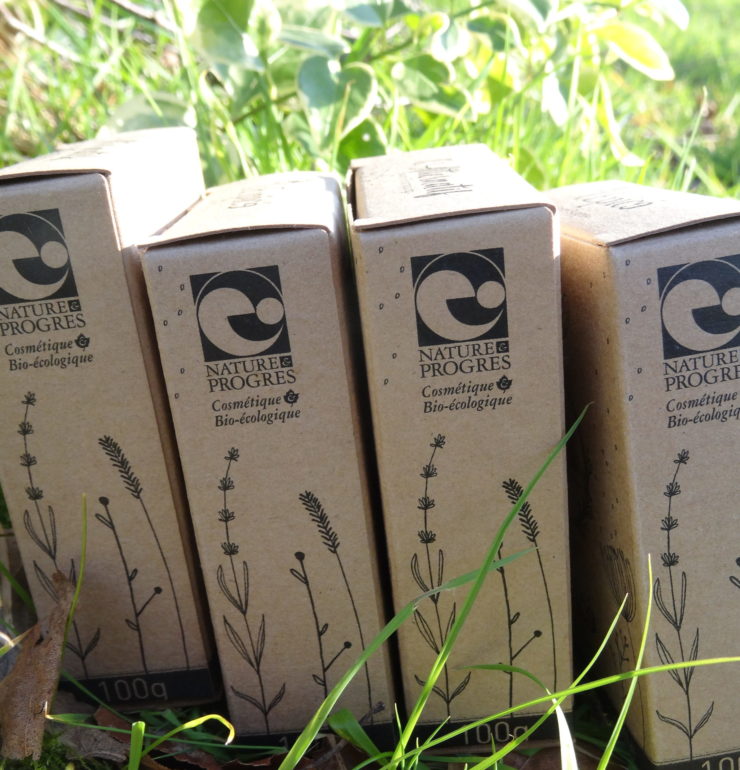 étuis à savon mention Nature & Progrès