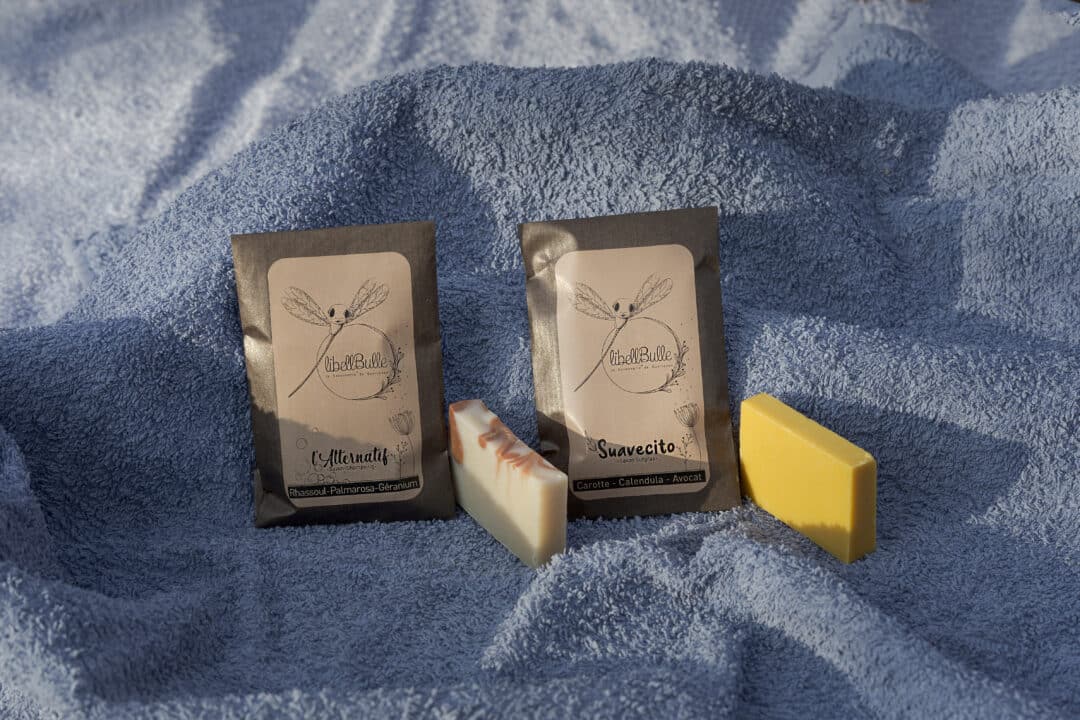 Savons "invités" de 25g pour les professionnels du tourisme : Suavecito + L'Alternatif